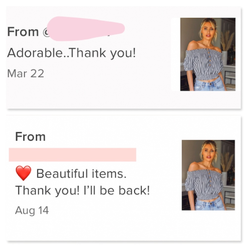 Cotton Striped Off Shoulder Ruched Crop Top - Picture 6 of 7